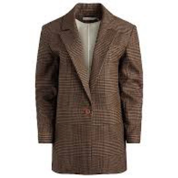 Alice and Olivia Colley Strong Shoulder Blazer Size 4 - Picture 2 of 14